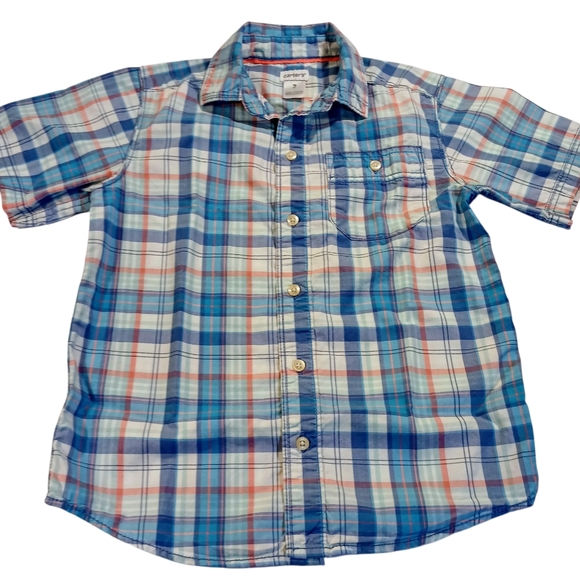 Carter's Other - Carter’s Boys Long Sleeve Button-Up Shirt – Size 7